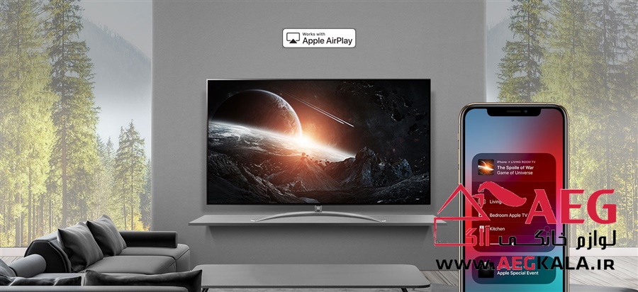 تلویزیون نانوسل الجی 65 اینچ LG 65SM9500 4K