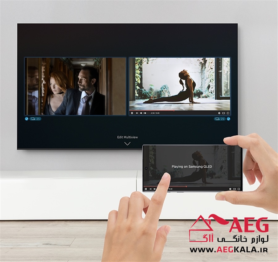 تلویزیون سامسونگ 55 اینچ کریستال SAMSUNG 55TU8500 4K