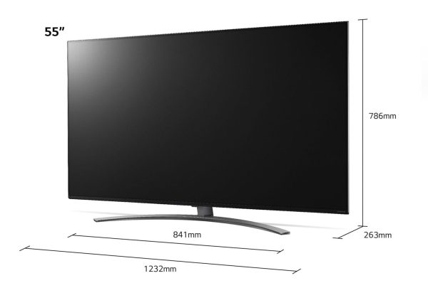 تلویزیون نانوسل 55 اینچ الجی LG 55NANO863NA 4K