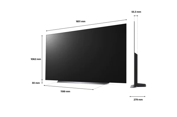 تلویزیون اولد 2022 الجی 83 اینچ LG OLED 83C2 4K