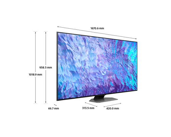 تلویزیون 2023 سامسونگ 75 اینچ SAMSUNG 75Q80C
