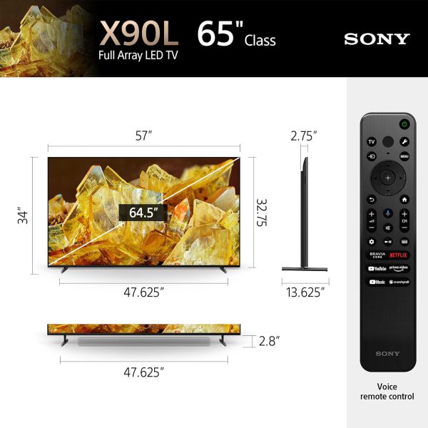 تلویزیون 2023 سونی 55 اینچ SONY 55X90L 4K
