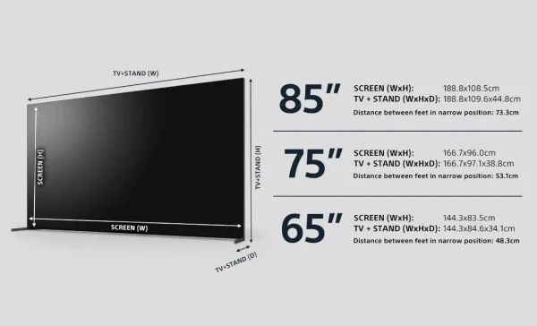 تلویزیون 2023 سونی 65 اینچ SONY 65X95L 4K